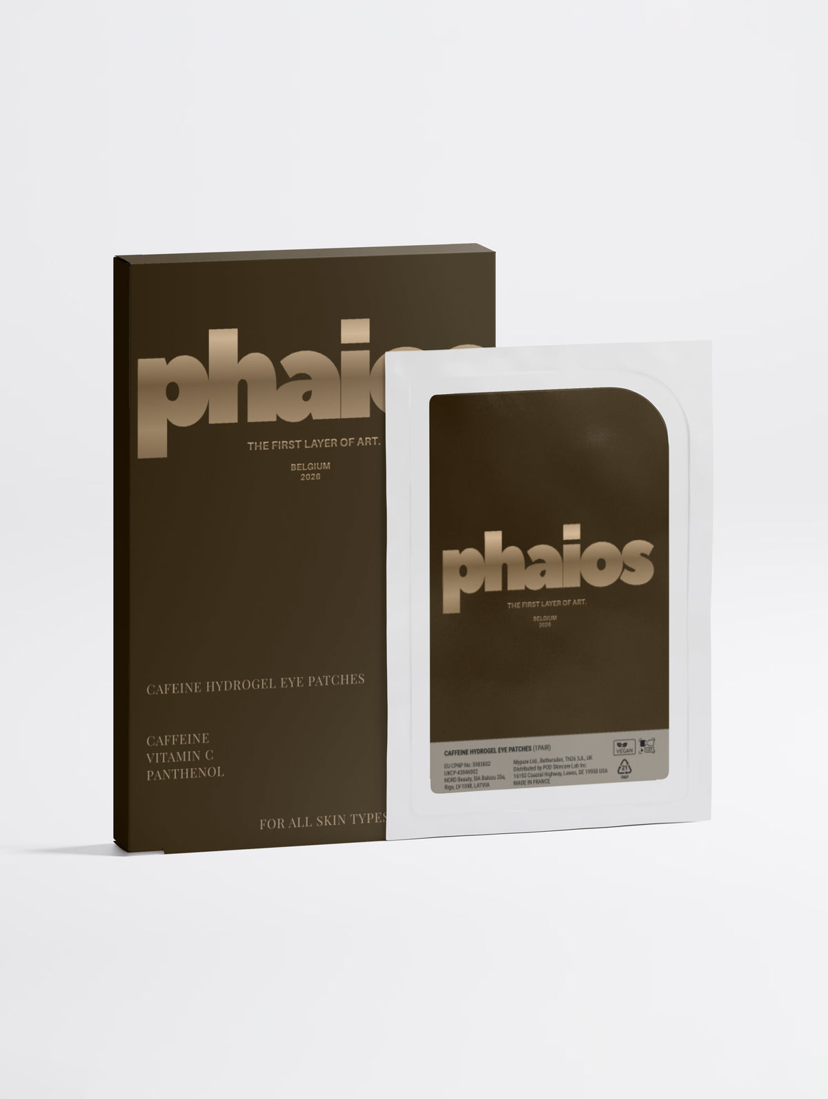 Phaios caffeine + vitamin C eye patches